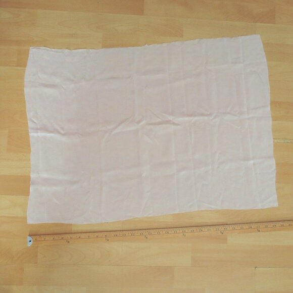 Vintage Pink Silk Sewing Fabric Material Suitable for Tops Blouses Lingerie - Picture 3 of 5